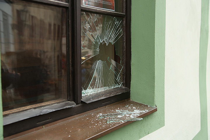 A2B Glass are able to board up broken windows while they are being repaired in Hyndburn.